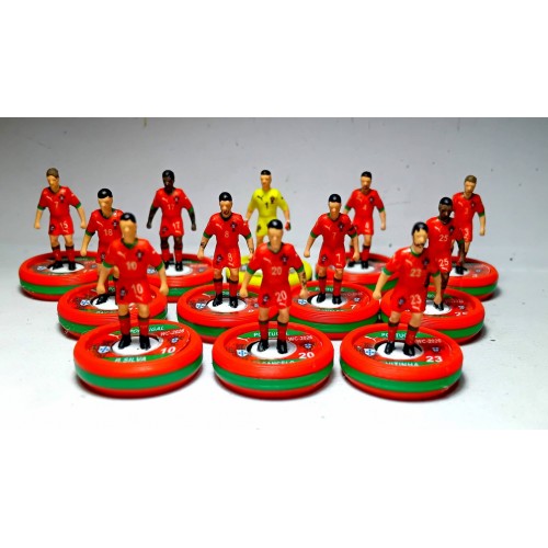 Subbuteo Andrew Table Soccer Portugal World Cup team 2026 on WSB Professional bases 